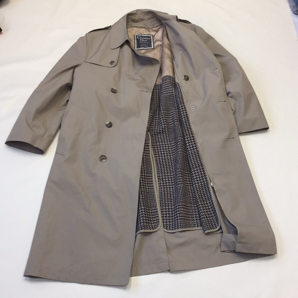 Christian Dior Monsieur Men’s Trench Coat Size 42R